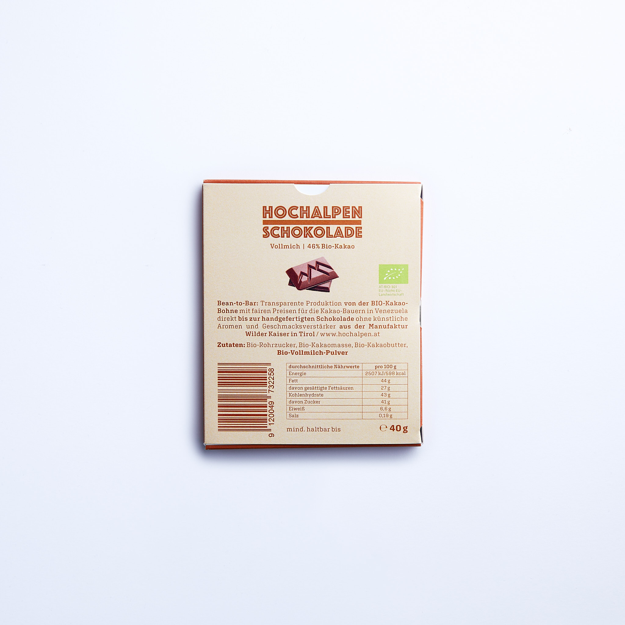 Hochalpen Vollmilch Schokolade