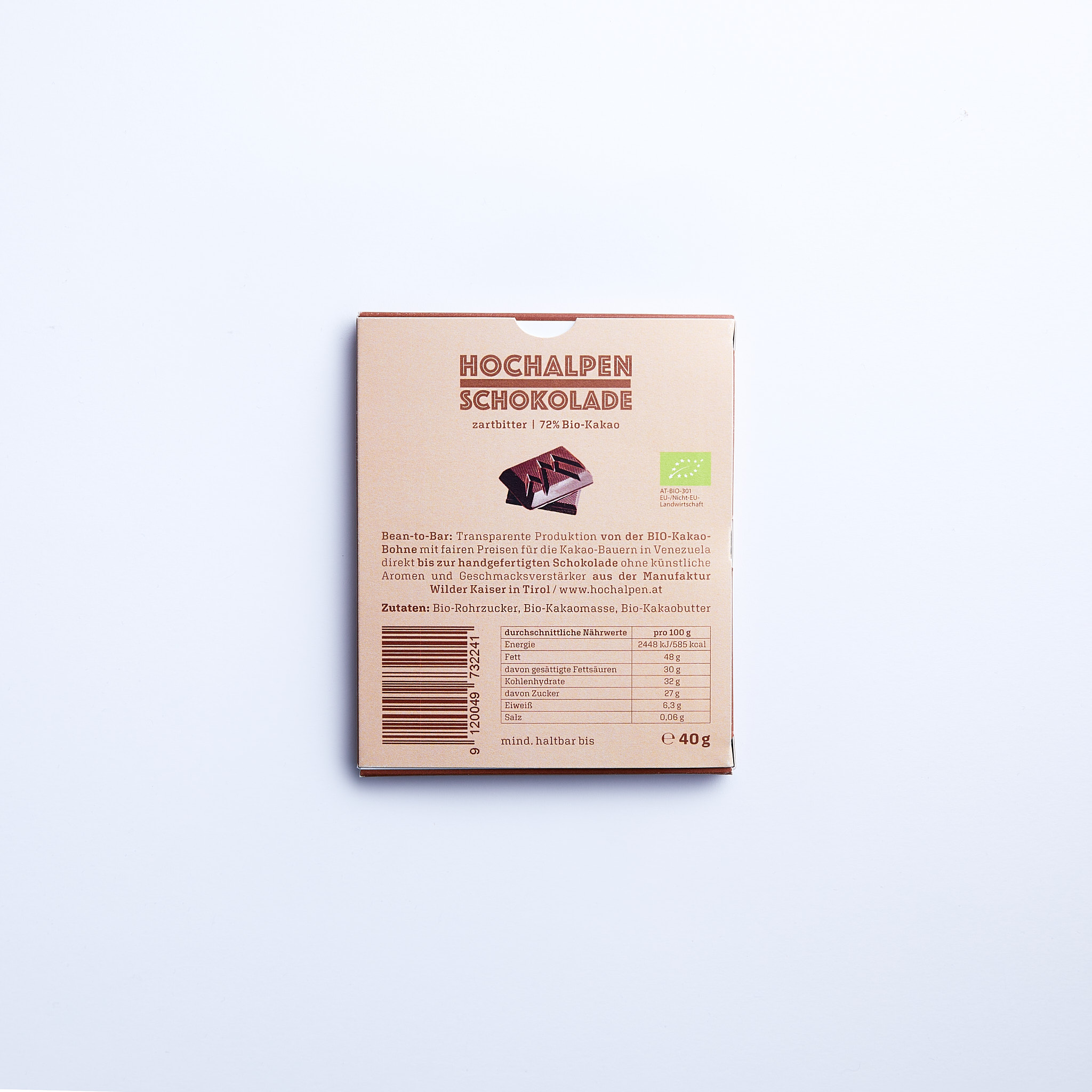 Hochalpen Zarbitter Schoklade